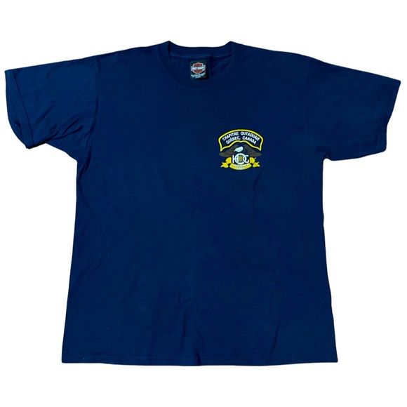 Harley Davidson Outaouais Motorcycle Club / Front+Back Graphics - Picture 1 of 8